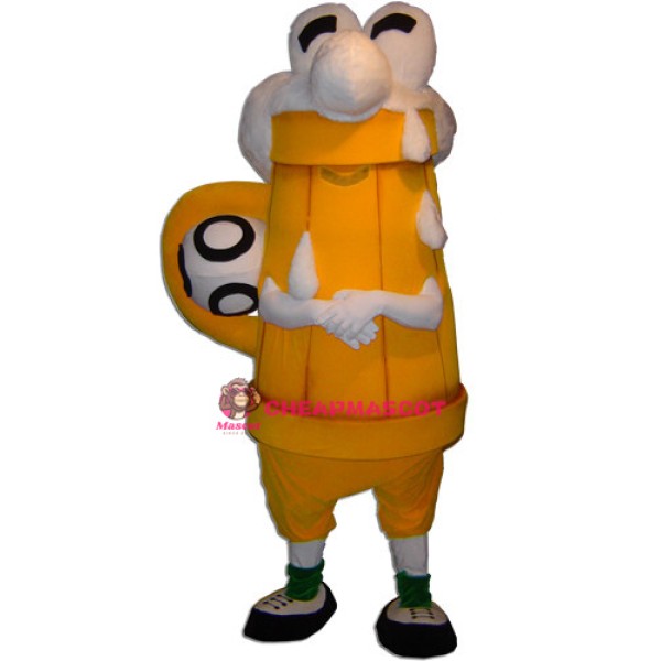 Glass of Beer Mascot Costume