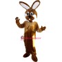 Brown & White Rabbit Mascot Costume