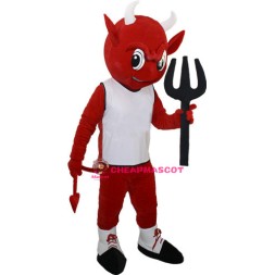 Angry Devil Mascot Costume