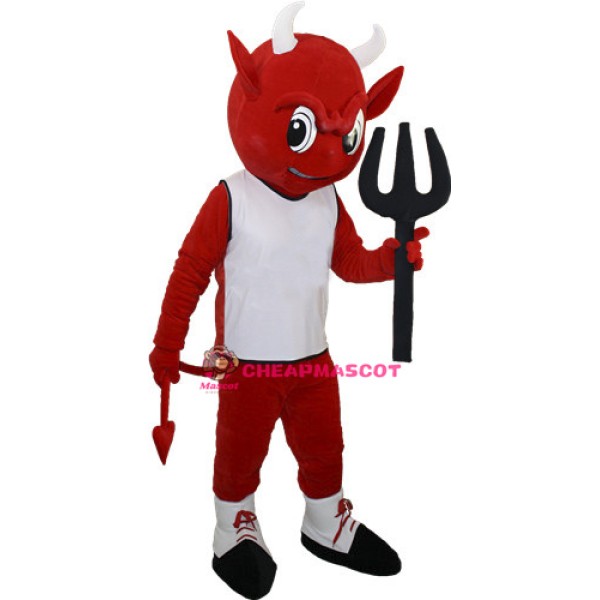 Angry Devil Mascot Costume