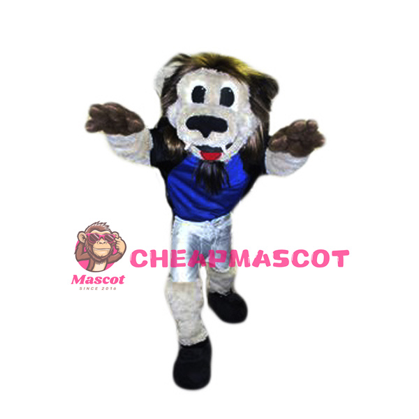 Happy Lightweight Lions Mascot Costume