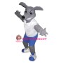 Greyhound Dog Mascot Costume
