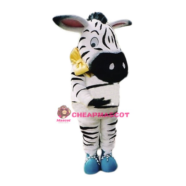 Cute Little Zebra Mascot Costume
