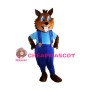 Happy Squirrel Mascot Costume