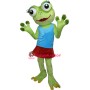 Girl Frog Mascot Costume