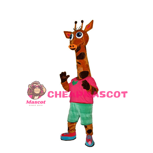Sport Lightweight Giraffe Mascot Costume