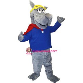 Sport Lightweight Wolf Mascot Costume