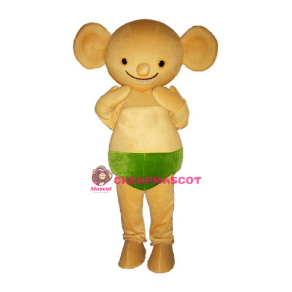Yellow Koala Mascot Costume