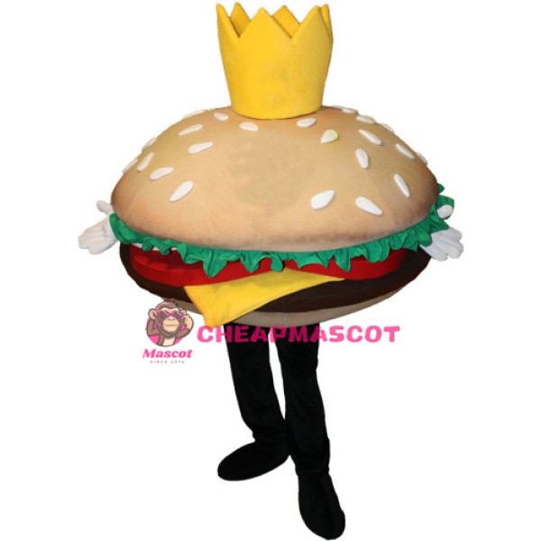 Big Hamburger Mascot Costume