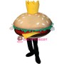 Big Hamburger Mascot Costume