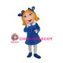 Beautiful Girl Mascot Costume