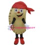 Empanada Mascot Costume