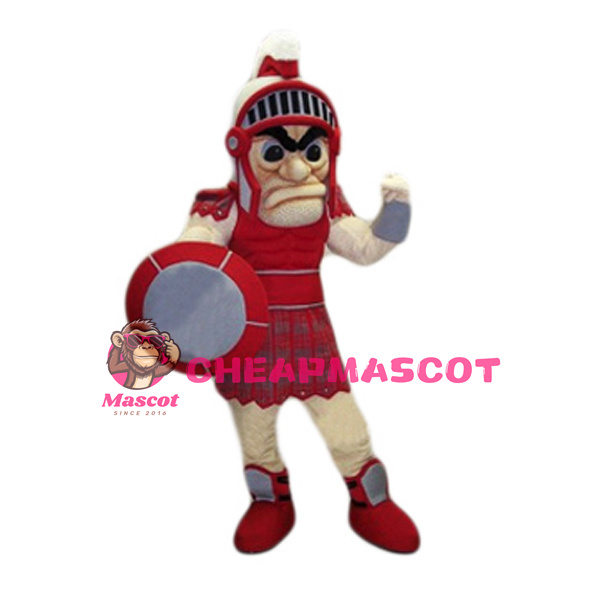 Fierce Red Titan Mascot Costume