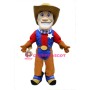 Happy Lightweight Cowboy Mascot Costume