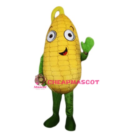 Happy Lightweight Cob Corn Mascot Costume
