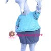 White Aardvark Mascot Costume