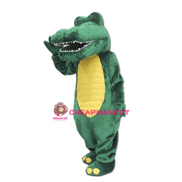 Friendly Lightweight Alligator Mascot Costume