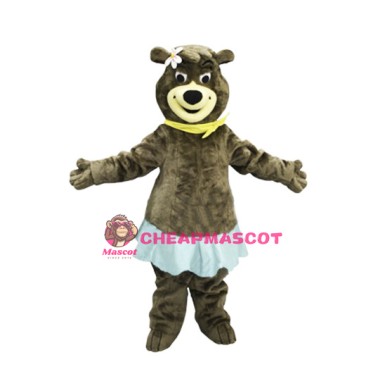 Beautiful Female Bear Mascot Costume