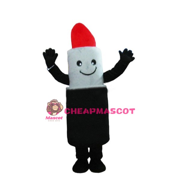 Cute Lipstick Mascot Costume