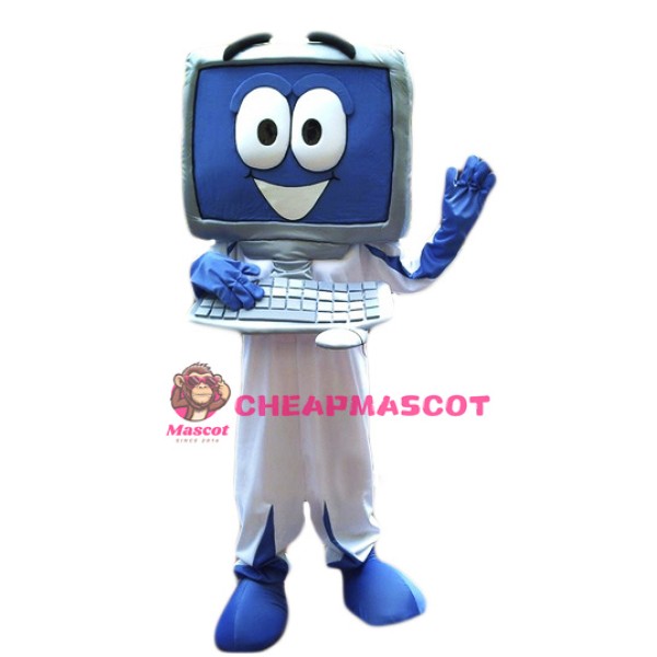 Computer Character Mascot Costume