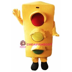 Traffic Safe Light Mascot Costume