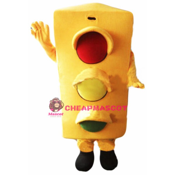 Traffic Safe Light Mascot Costume