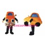 Taxi Mascot Costume