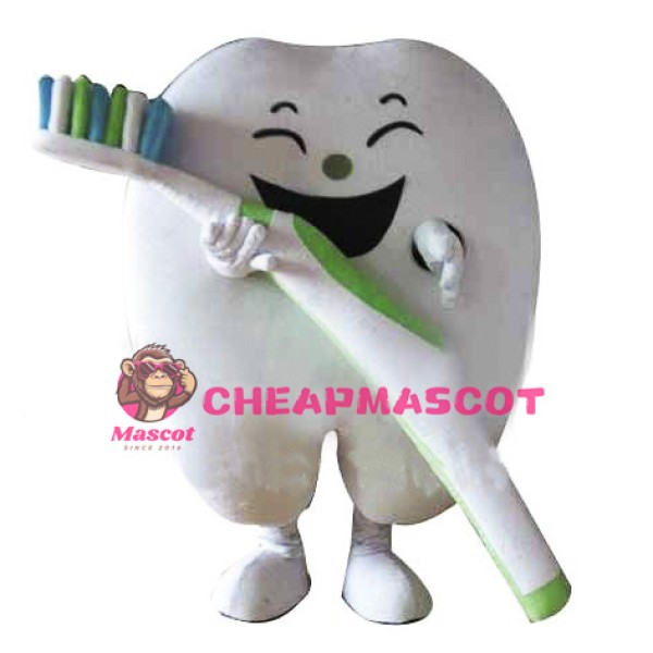 Happy Tooth Mascot Costume