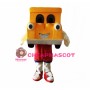 Orange Car Mascot Costume