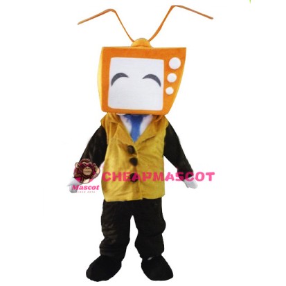 Orange TV Mascot Costume