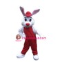 Lovely White Bunny Mascot Costume