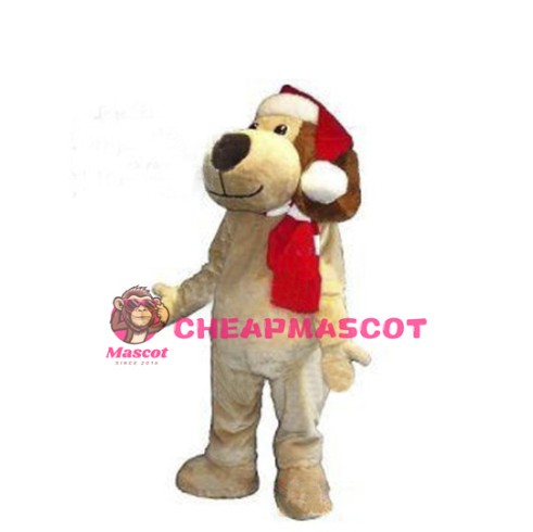 Christmas Dog Mascot Costume