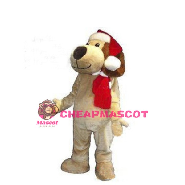 Christmas Dog Mascot Costume