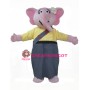 Girl Elephant Mascot Costume