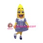 Girl Banana Mascot Costume