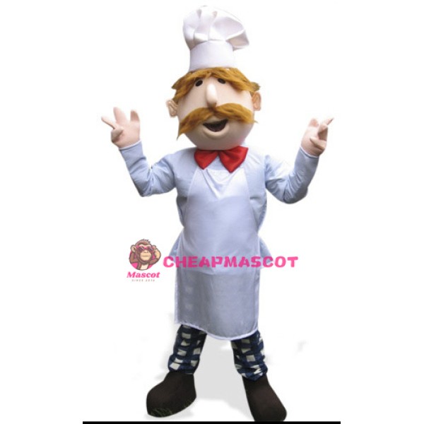 French Chef Mascot Costume
