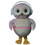 Pink Owl Mascot Costume