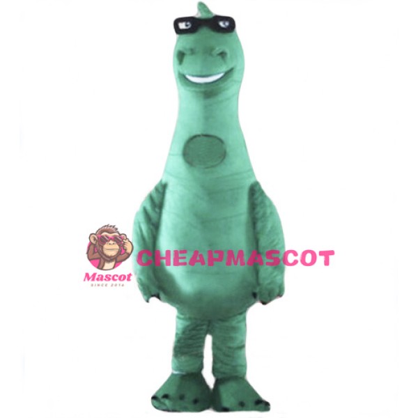 Cute Lightweight Green Dinosaur Mascot Costume