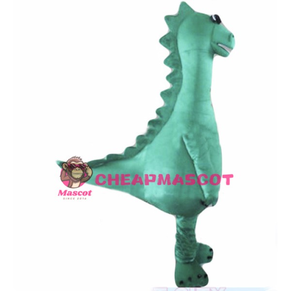 Cute Lightweight Green Dinosaur Mascot Costume