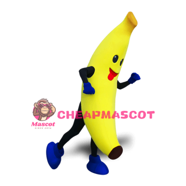 Happy Lightweight Banana Mascot Costume