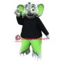 Green Elephant Mascot Costume