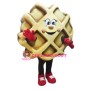 Waffle Mascot Costume