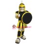 Black & Yellow Trojan Warrior Mascot Costume