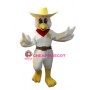 Cowboy Chicken Mascot Costume