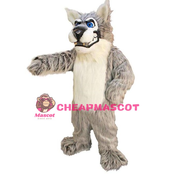 Alpha Wolf Mascot Costume
