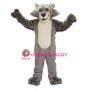 Gray Wolf Mascot Costume