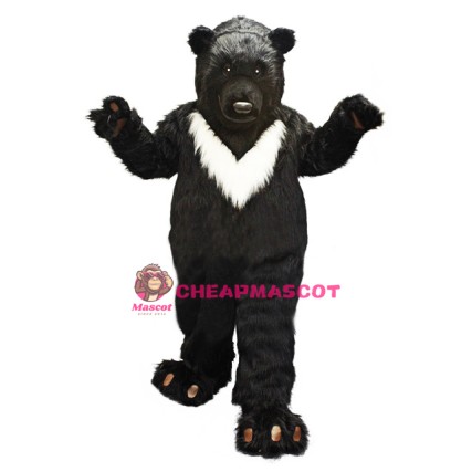 Big Black Bear Mascot Costume