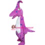 Pink Dinosaur Mascot Costume