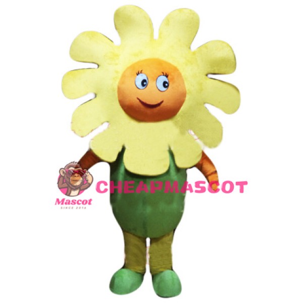 Sun Flower Mascot Costume