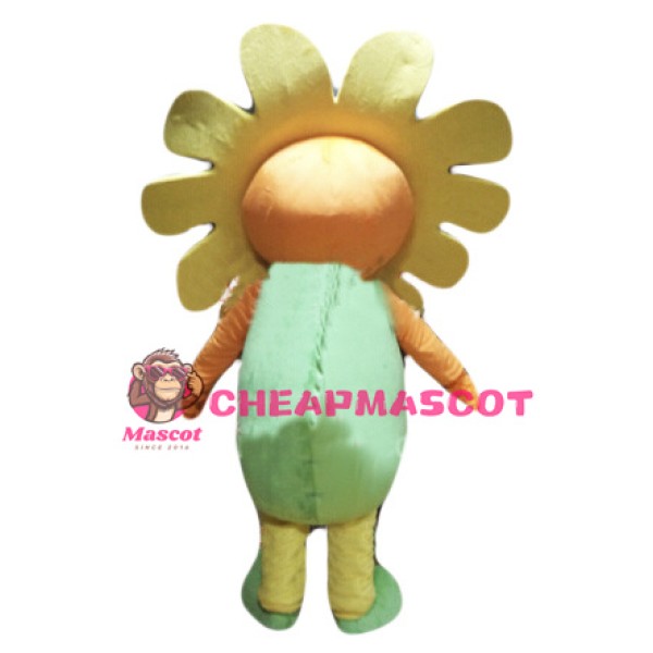 Sun Flower Mascot Costume